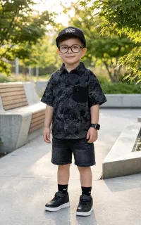 شومیز و شلوارک بچگانه