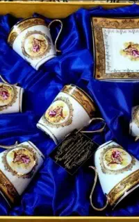 فنجون نعلبکی لردشید اصل قدیمی