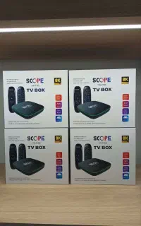 اندرویدباکس/TVباکس برند 18ماه گرانتی برندSCOPE
