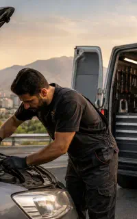 مکانیک سیار ،سیار مکانیک،امداد شبانه روزی وفوری
