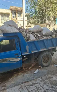 حمل نخاله مصالح ساختمانی ماسه شن شبانه روزی