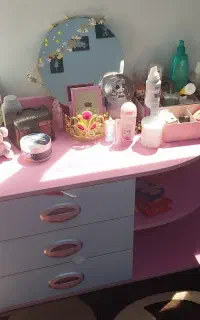 کمد لباس دخترانه وپاتختی