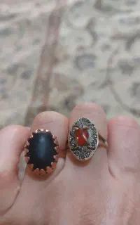 دو انگشتر