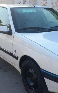 پژو۴۰۵slxtu5سفید مدل ۹۵ درحد صفر کم کارتمیز