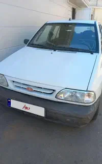 پراید بی رنگ شاسی سالم