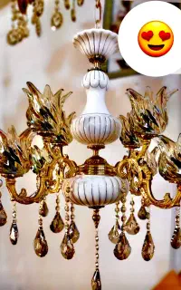 لوستر ‌برنزی فروش و طرح تعویض با لوازم برنزی