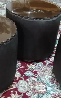 فروش فوری ۳تا میزعسلی گرد بسیارشیک درحدنو