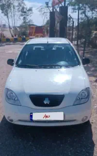 تیبا ۱ سفید مدل ۹۹ بی رنگ به شرط