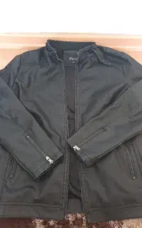 کاپشن چرم مردانه شیک