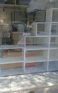 فروش ویترین مغازه با چراغ تلسکوپی