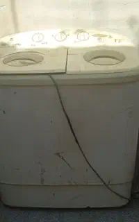 ماشین لباسشویی دو قلو