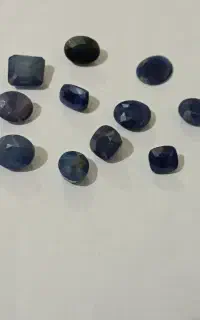 یاقوت طبیعی کبود