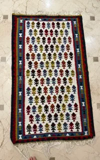 گلیم ۲ روی قشقایی دستباف