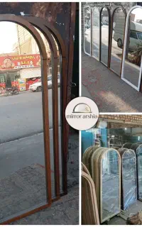 آینه قدی با کمترین قیمت در مشهد / گنبدی و پنجره ای