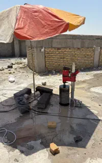 کرگیری/کرگیر/کاشت میلگرد/برش‌بتن/سوراخکاری‌بتن