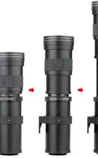 لنز حرفه ای دوربین