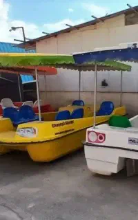 قایق پدالی پارویی موتوری فولکسی اتوبوسی ورزش کودک