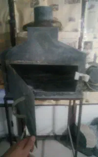 منقل کبابی ایستاده بهمراه فن دمنده