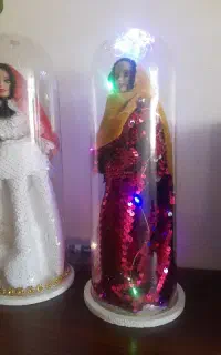 چراغ خواب طرح دختر بختیاری