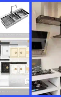 اسباب واثاثیه آشپزخانه/هودسینک گازشیرآلات عمده/تکی