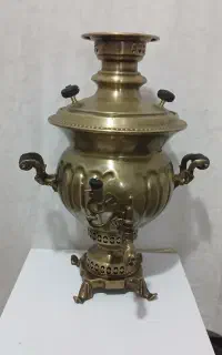 سماور ۶ لیتری ذغالی