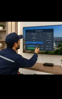 نصب انتن زمینی ومرکزی شبکه های دیجیتال