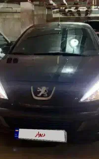 207 مشکی در حد
