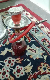 قلیان مسافرتی استیل