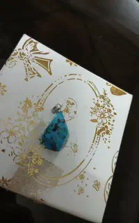 پلاک نقره فیروزه