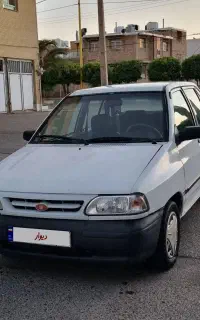 پراید سفید تکسوز