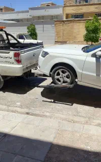 امدادخودرو دوکابین مجهز به سیستم چرخگیر زینلی