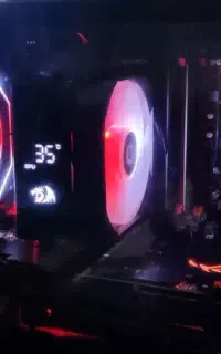کیس گیمینگ حرفه‌ای  i5-7600K + RX580 sapphire