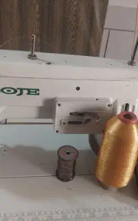 چرخ زوجی گلدوزی نو و تمیز