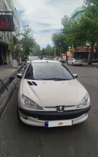 پژو ۲۰۶  اس دی  v20 مدل ۱۳۸۸