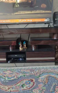 زیر تلویزیون ام دی سفارشی ساخت تمیز درحد