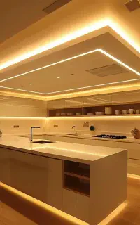لاینر ، لاین نوری کابینت و کمد دیوار