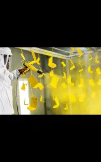 خدمات رنگ کوره ای نقاشی رنگ پودری استاتیک وبرشکاری