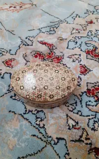 جعبه جواهرات ساخت شده از استخوان شتر