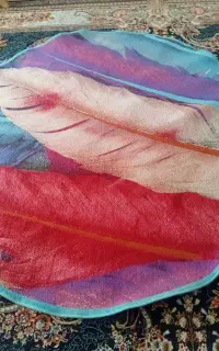 فرش گرد در حد نو
