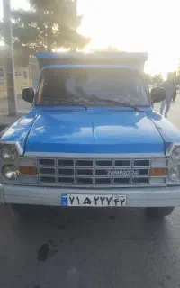 حمل خاک و نخاله ومصالح نیسان کمپرسی