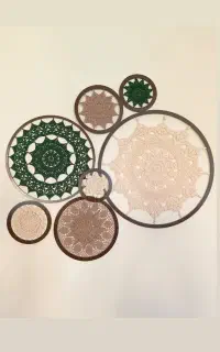 ماندالا ، کیف، کلاه ،دستکش