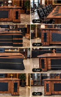 صندلی مدیریت و ست مبلمان اداری