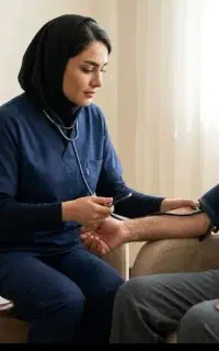 ویزیت پزشک تزریقات درمنزل سوند،سرم،پرستارخانم وآقا