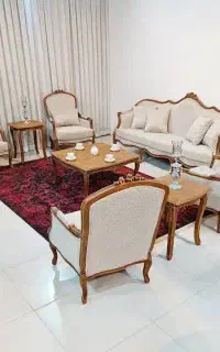مبل سه گل فرانسوی