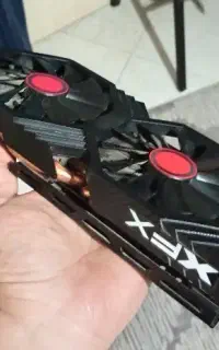 کارت گرافیک RX 580 8gb Oc plus در حد آکبند