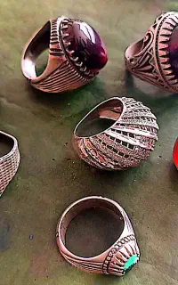 انگشتر نقره گرمی
