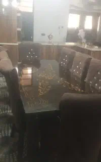 میز ناهار خوری چوبی ۸نفره
