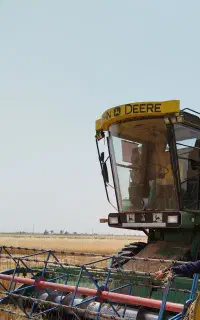 کمباین کاهکوب اماده ب کار اندیمشک