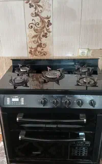 گاز پنج شعله صحفه شیشه ای
