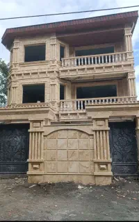 سنگکاری نمای ساده رومی